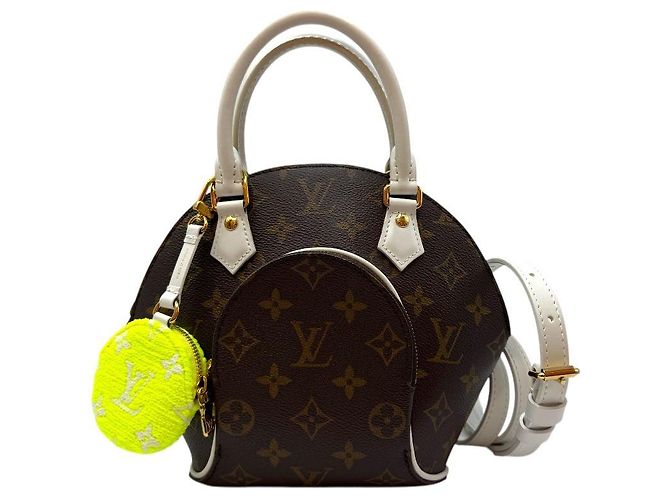Louis Vuitton Monogram Ellipse BB Handtasche mit Obergriff Braun - Ansicht 2