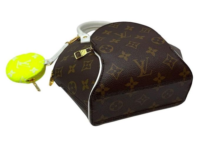 Louis Vuitton Monogram Ellipse BB Handtasche mit Obergriff Braun - Ansicht 5