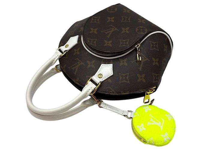 Louis Vuitton Monogram Ellipse BB Handtasche mit Obergriff Braun - Ansicht 6