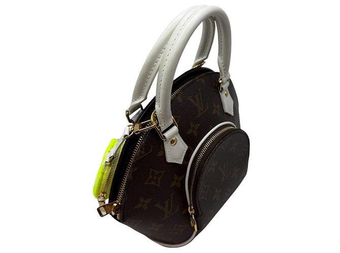 Louis Vuitton Monogram Ellipse BB Handtasche mit Obergriff Braun - Ansicht 7