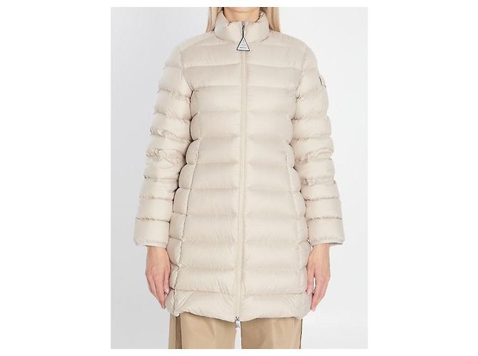 Moncler Jaqueta acolchoada midi IGESSE Marrom - vista 4