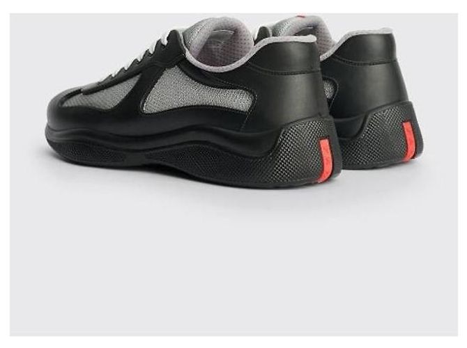 Prada Baskets en tissu America Cup - vue 7