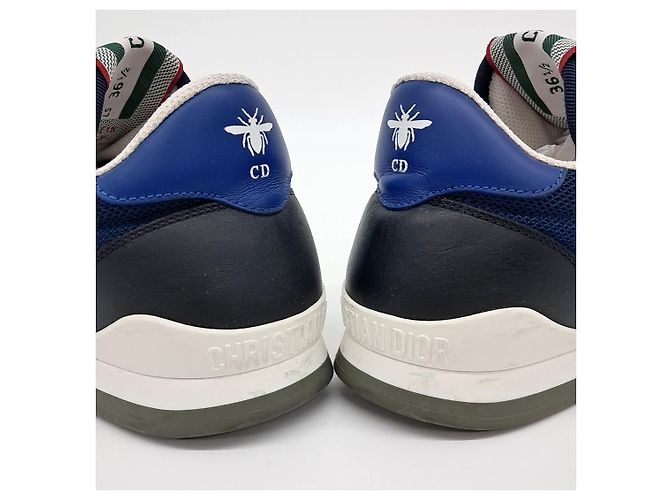 Sneakers Christian Dior Blu - vista 3