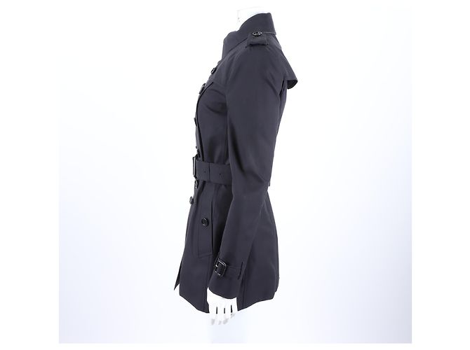 Trench Coat Chelsea Burberry Nero - vista 2