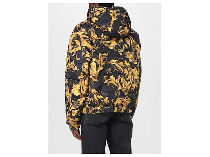 Versace Wendbare Pufferjacke Schwarz - Ansicht 5