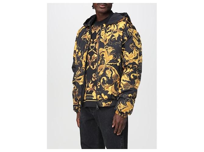 Versace Wendbare Pufferjacke Schwarz - Ansicht 6