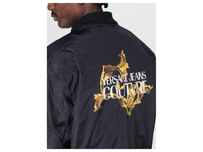 Versace Wendbare Pufferjacke Schwarz - Ansicht 7