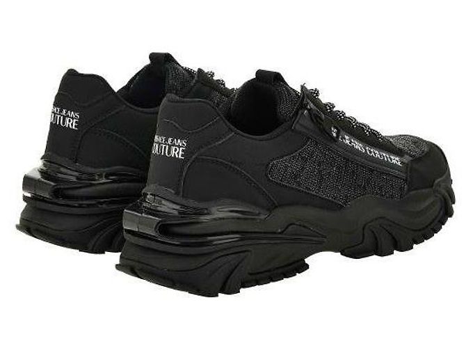 Versace Sneaker Logo Trailtreck Nero - vista 5