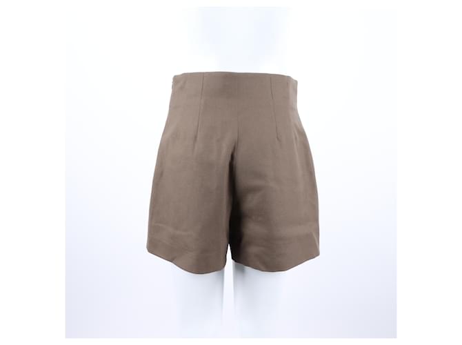 Hermès Pantalones Cortos Hermes Castaño - vista 3