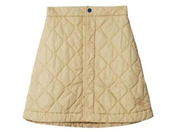 Burberry Gonna Mini in Nylon Trapuntato - vista 4