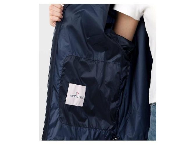 Moncler Chaqueta con capucha de nylon Negro - vista 11