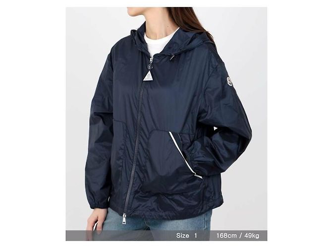 Moncler Chaqueta con capucha de nylon Negro - vista 12