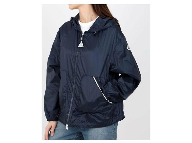 Moncler Chaqueta con capucha de nylon Negro - vista 4