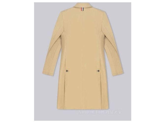 Thom Browne Abrigo Mackintosh High Amhole - vista 9