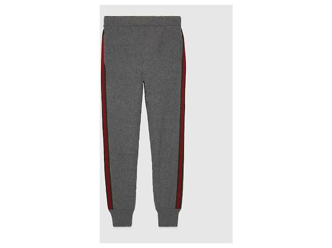 Gucci Pantaloni in lana e cashmere - vista 4