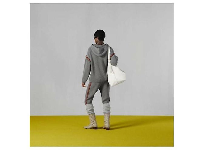 Gucci Pantaloni in lana e cashmere - vista 5
