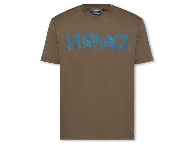 Versace Silhouette Logo T-Shirt Mehrfarben - Ansicht 5