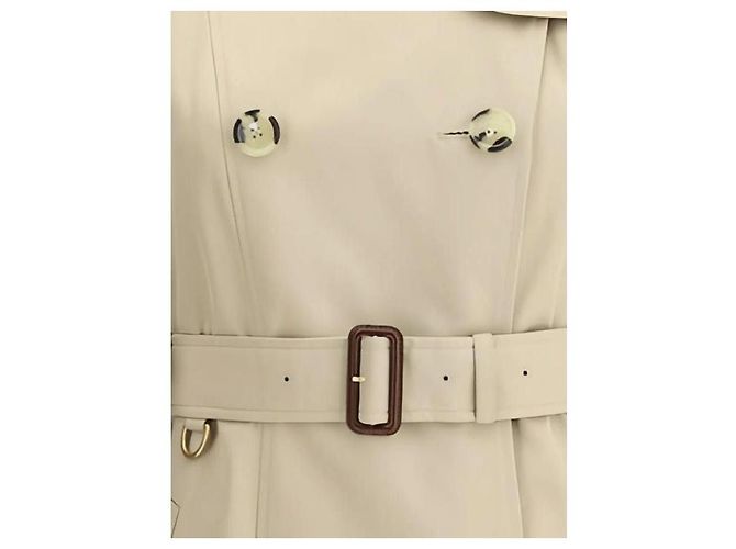Burberry Mid-Length Heritage-Trenchcoat Golden - Ansicht 6