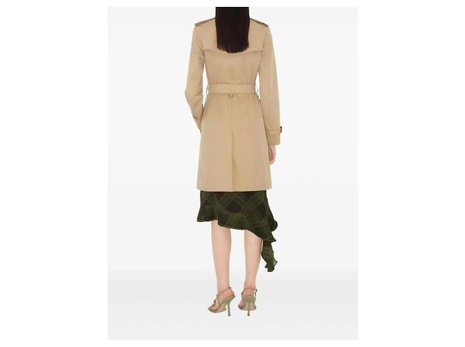 Burberry Mid-Length Heritage-Trenchcoat Golden - Ansicht 7