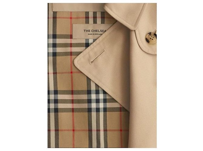 Burberry Mid-Length Heritage-Trenchcoat Golden - Ansicht 9