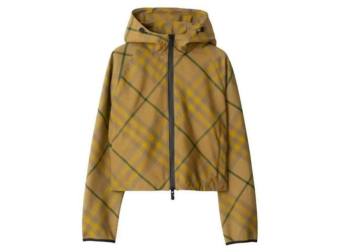 Burberry Leichte karierte Kurzjacke Mehrfarben - Ansicht 4