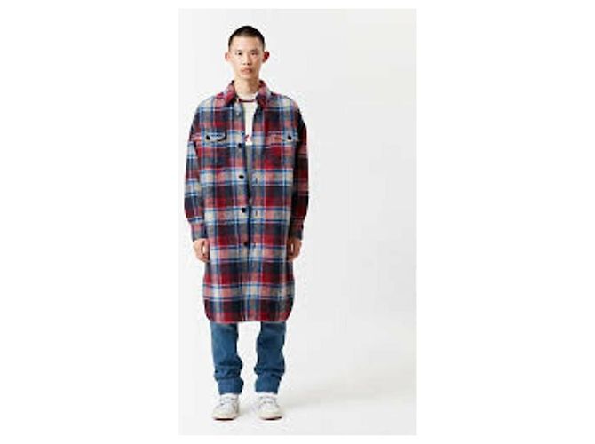 Isabel Marant Cappotto a quadri BURD - vista 5