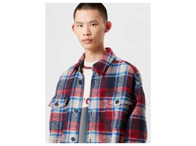Isabel Marant Cappotto a quadri BURD - vista 7