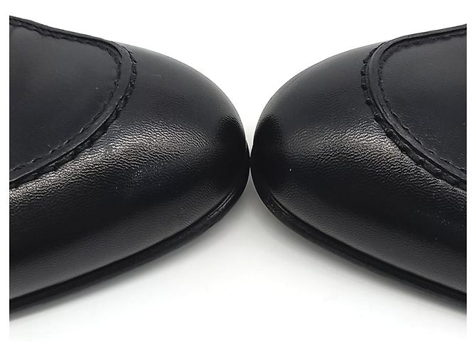 Hermès Mocasín Negro - vista 2