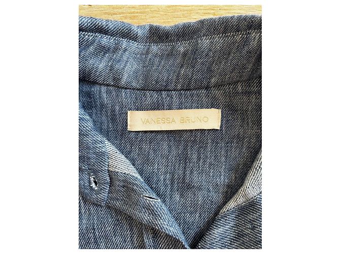 Camicia in Lino Blu Marino Vanessa Bruno - vista 3