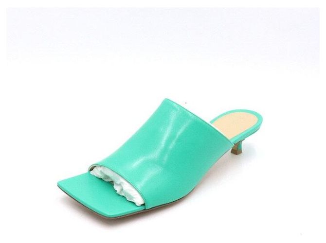 Bottega Veneta Mules pour femmes en cuir d'agneau extensible - vue 2