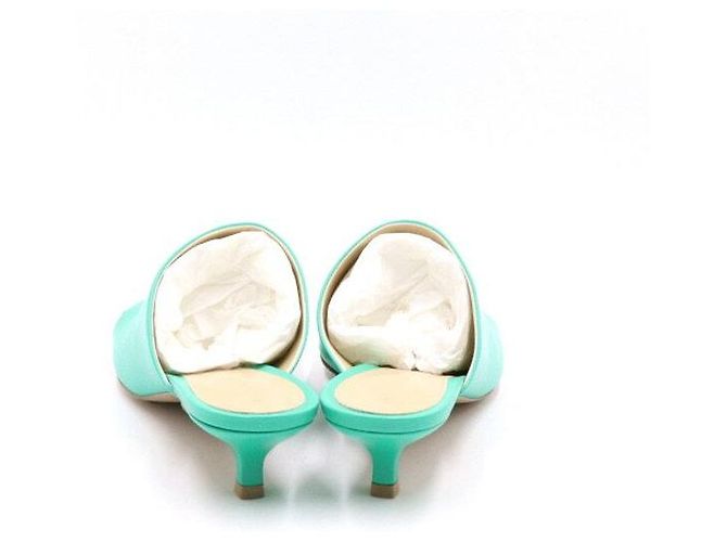 Bottega Veneta Mules pour femmes en cuir d'agneau extensible - vue 5