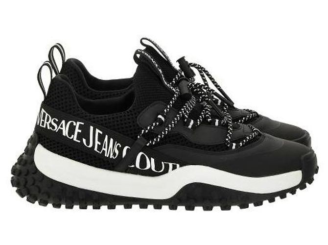 Versace Logo Hyper Sneakers Schwarz - Ansicht 6