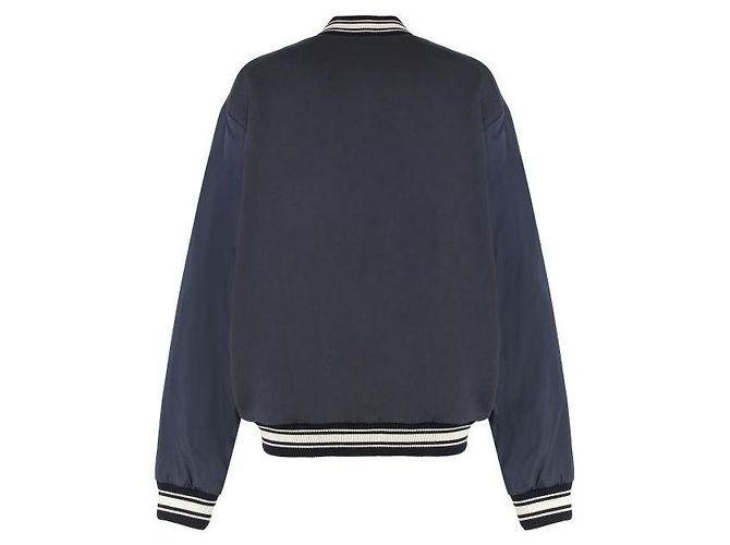 Moncler Reversible Down Bomber Jacket Blue - view 6