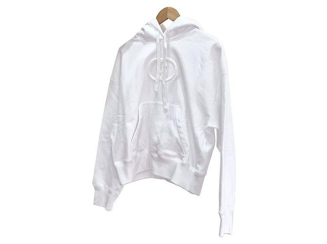 Gucci Kapuzensweatshirt mit Logo Weiß - Ansicht 2