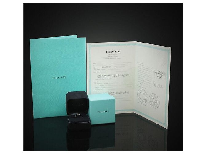 Tiffany & Co Hochzeitsring Harmony aus Platin mit Diamanten - Ansicht 6
