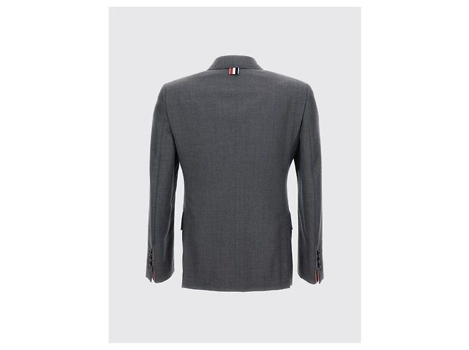 Thom Browne Klassische Twill-Sportjacke Braun - Ansicht 6