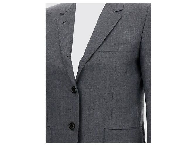 Thom Browne Klassische Twill-Sportjacke Braun - Ansicht 7