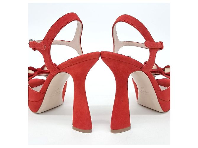Miu Miu Wildledersandalen - Ansicht 3