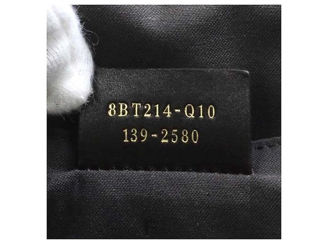 Borsa a spalla in pelle bordeaux Fendi Bordò - vista 15