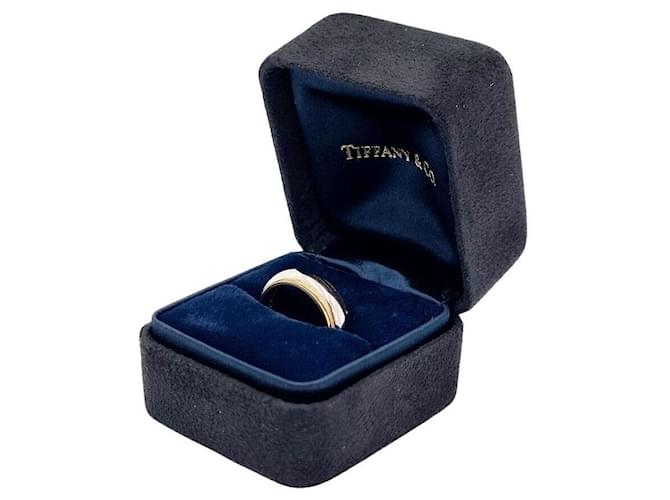 Tiffany & Co Anello combinato Milgrain Tiffany Arancione - vista 5
