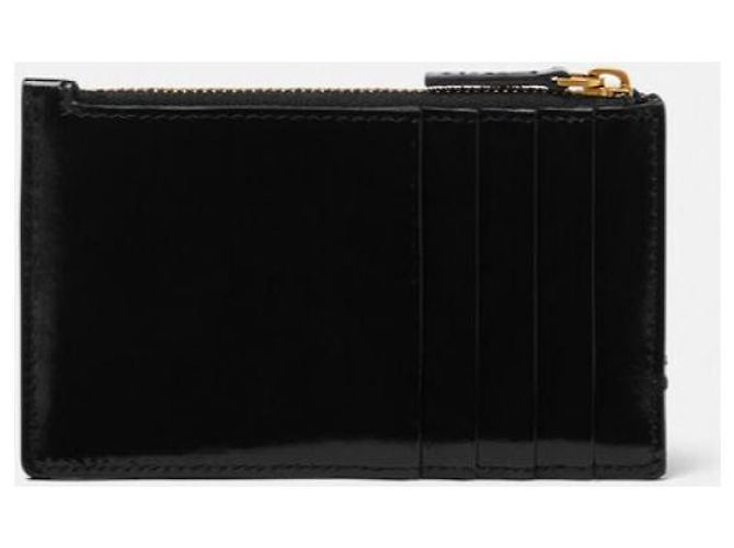 Versace Porta tarjetas con cremallera Greca Goddess - view 4