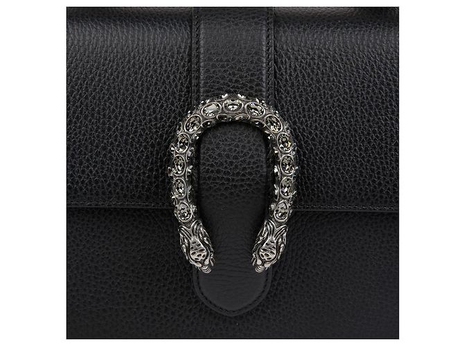 Gucci Dionysus Bambus Top Handle Schultertasche Schwarz - Ansicht 3