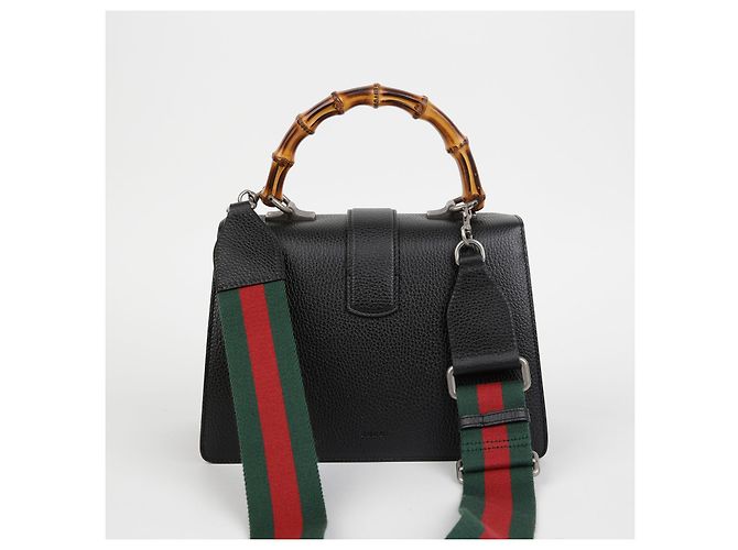 Gucci Dionysus Bambus Top Handle Schultertasche Schwarz - Ansicht 4