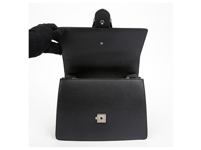 Gucci Dionysus Bambus Top Handle Schultertasche Schwarz - Ansicht 8