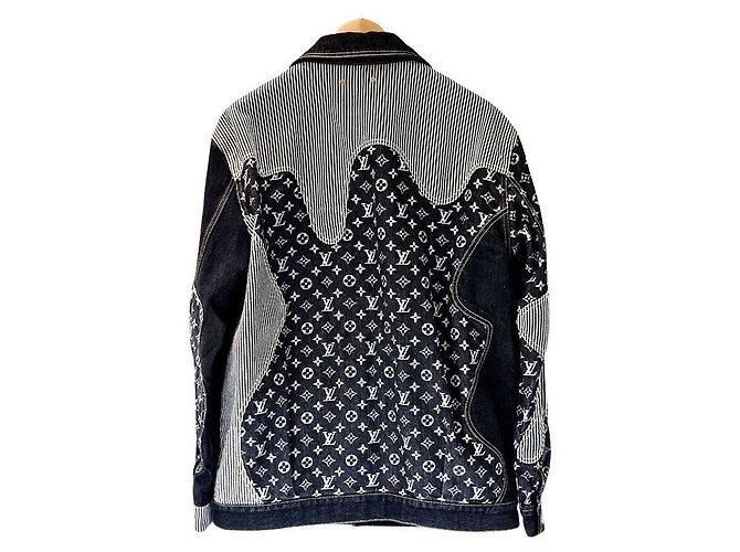 Louis Vuitton Nigo Crazy Denim Jacke Schwarz - Ansicht 2