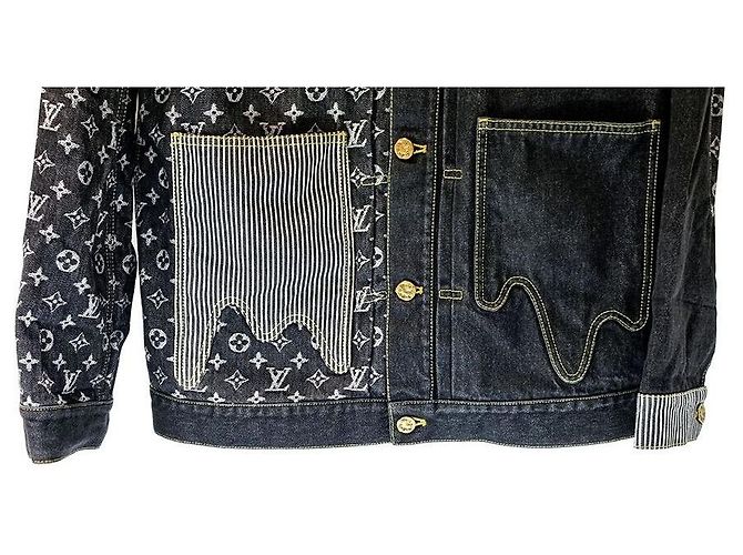 Louis Vuitton Nigo Crazy Denim Jacke Schwarz - Ansicht 4