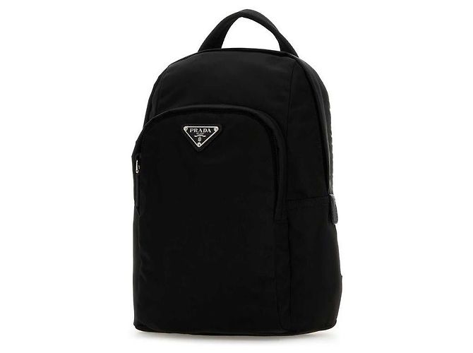Prada Re-Nylon Saffiano Leather Backpack - view 5