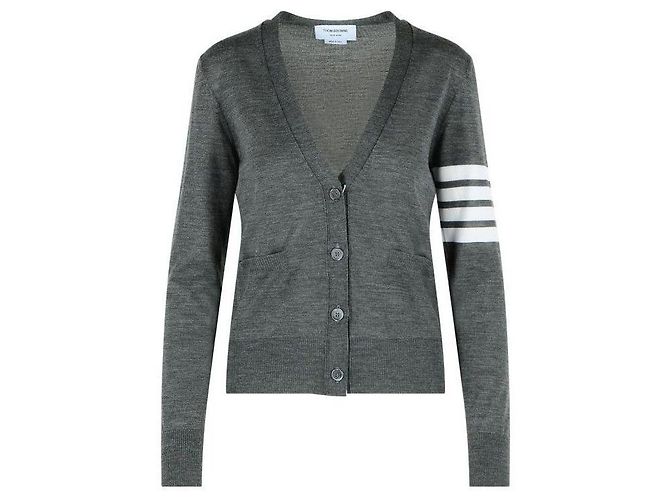 Thom Browne Merinowoll-Cardigan mit lockerer Passform - Ansicht 4