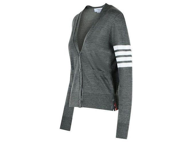 Thom Browne Merinowoll-Cardigan mit lockerer Passform - Ansicht 5