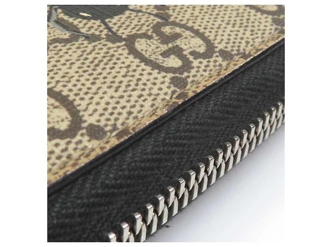 Portafoglio lungo da uomo Gucci in beige e marrone - vista 10